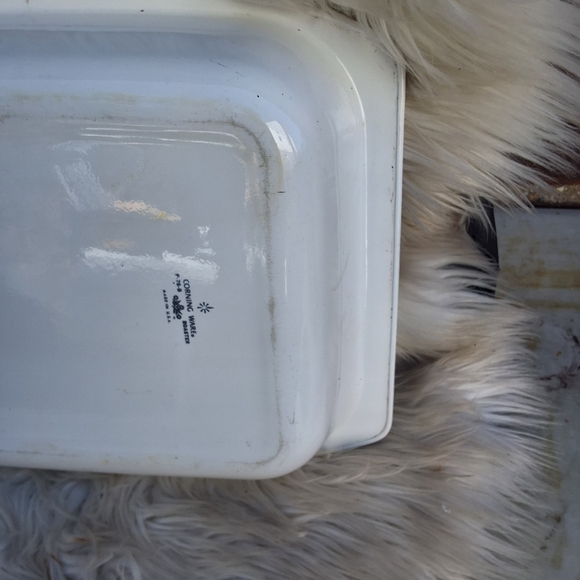 Vintage Corning Ware Rare Cornflower P-76 Rectangular Roasting/ Lasagna dish - Picture 12 of 15